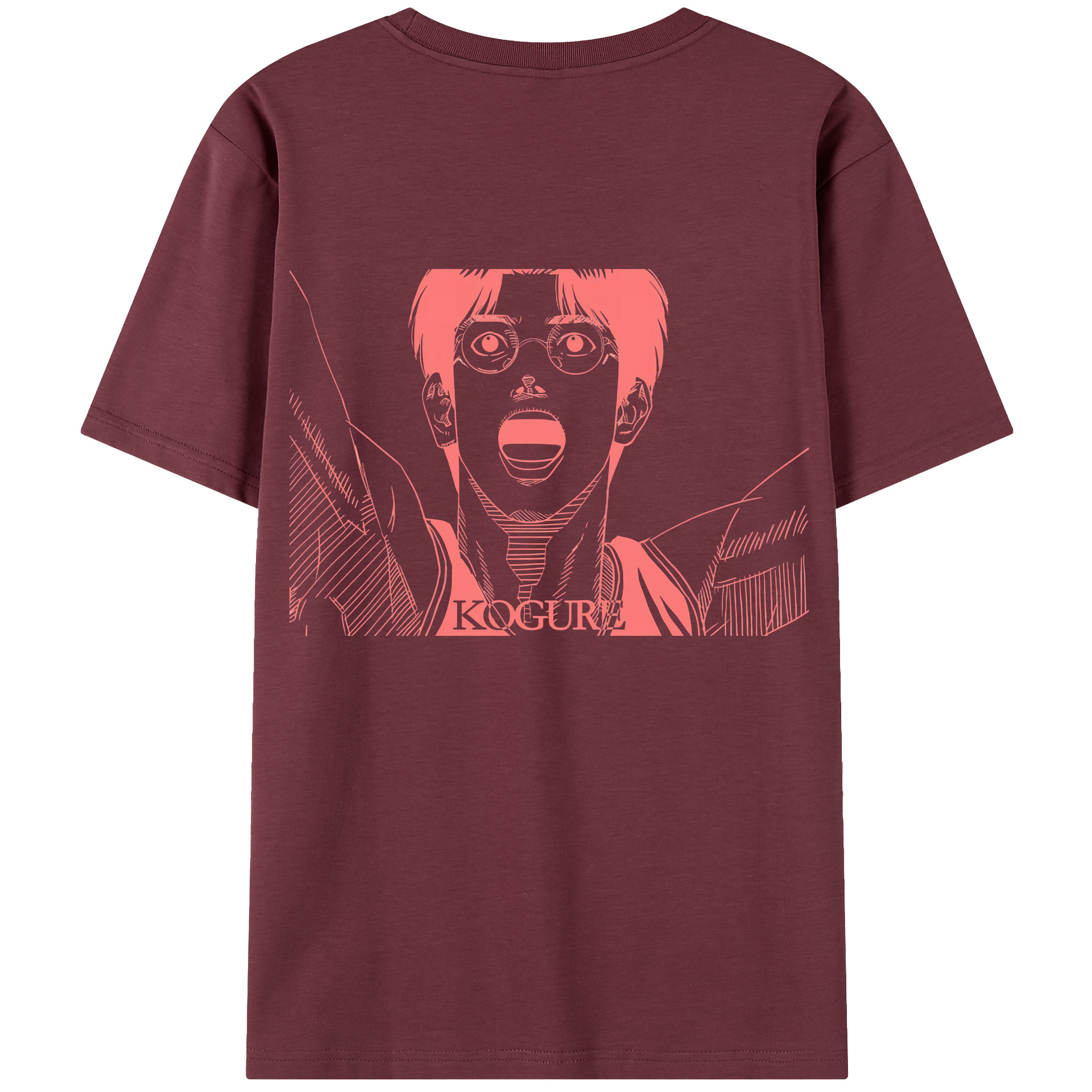 SLAM DUNK／スラムダンク 綿100％半袖Tシャツ（背面プリント）